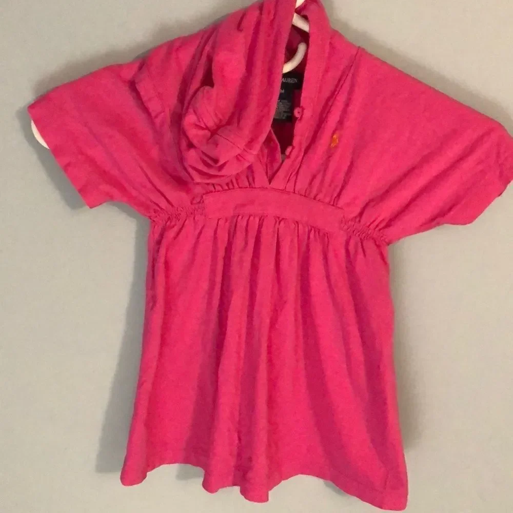 12 M Ralph Lauren Pink Sun Dress